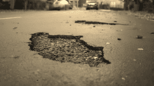 Potholes destroy brand alignment